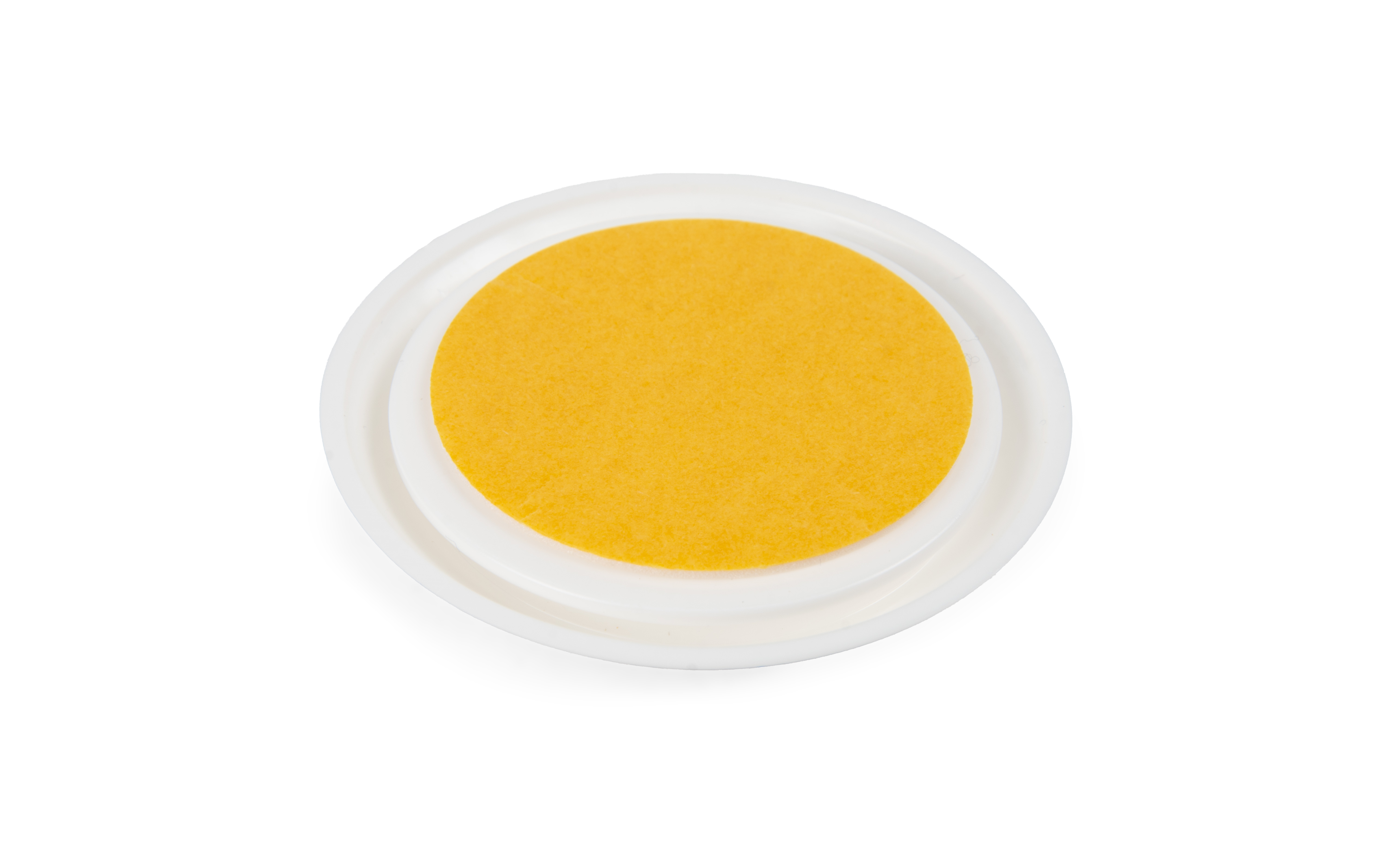 Samolepilni blažilec premera 60 mm, beli