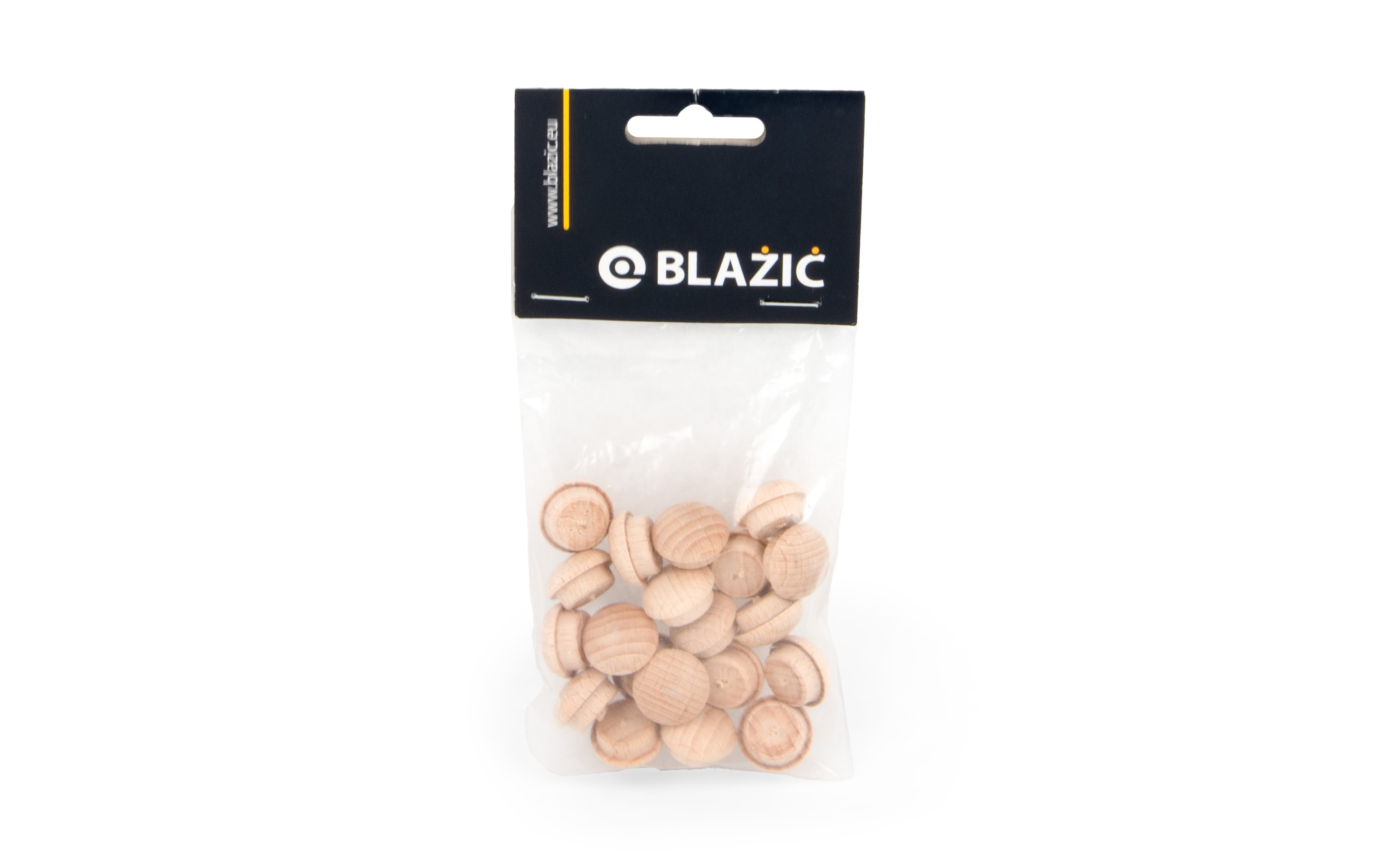 Wooden cover cap D = 14 mm, beech Wooden cover cap D = 14 mm, beech