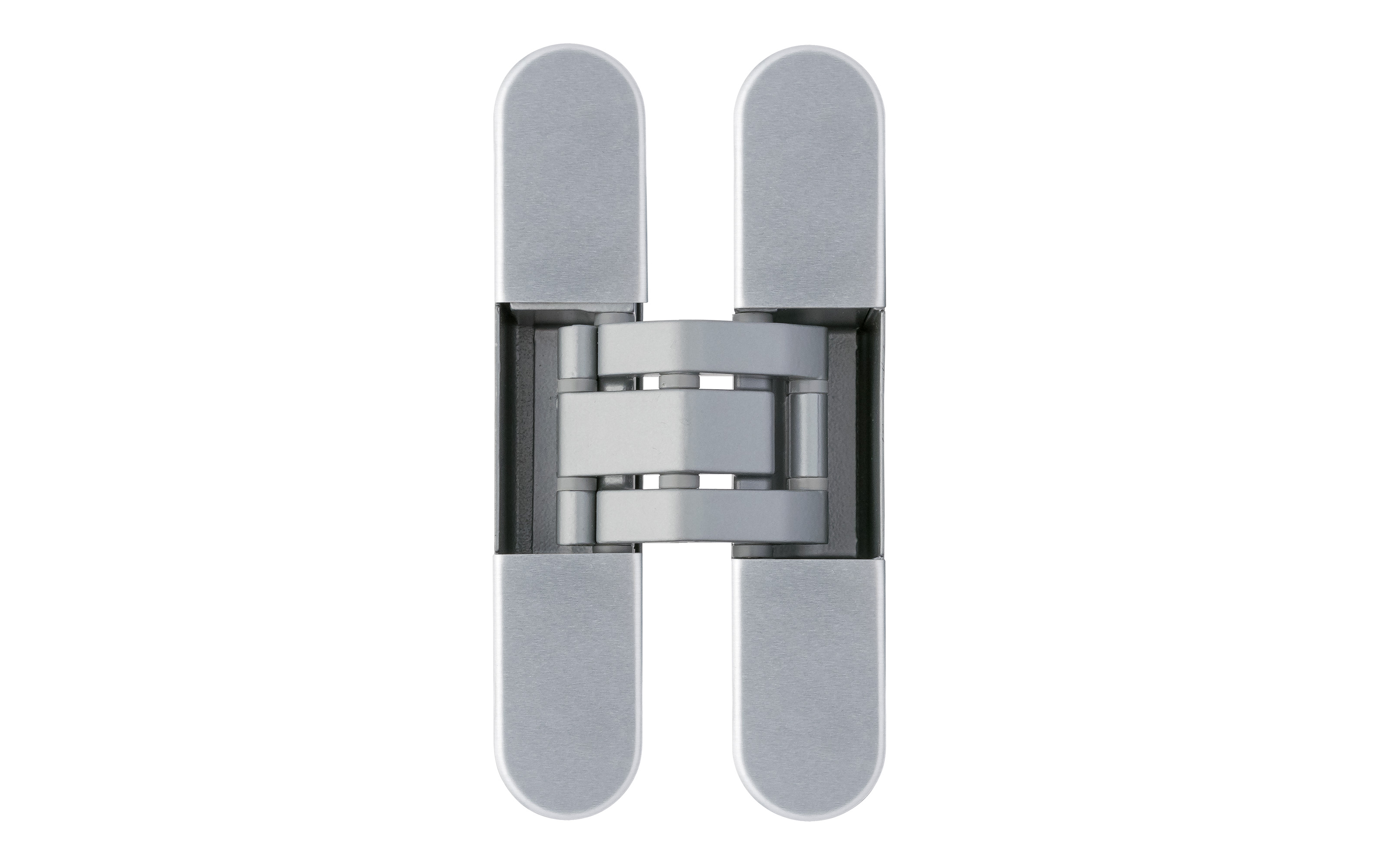 Hinge Otlav Invisacta 3D, narrower, 30 x 120 mm, 60 kg, satin gray