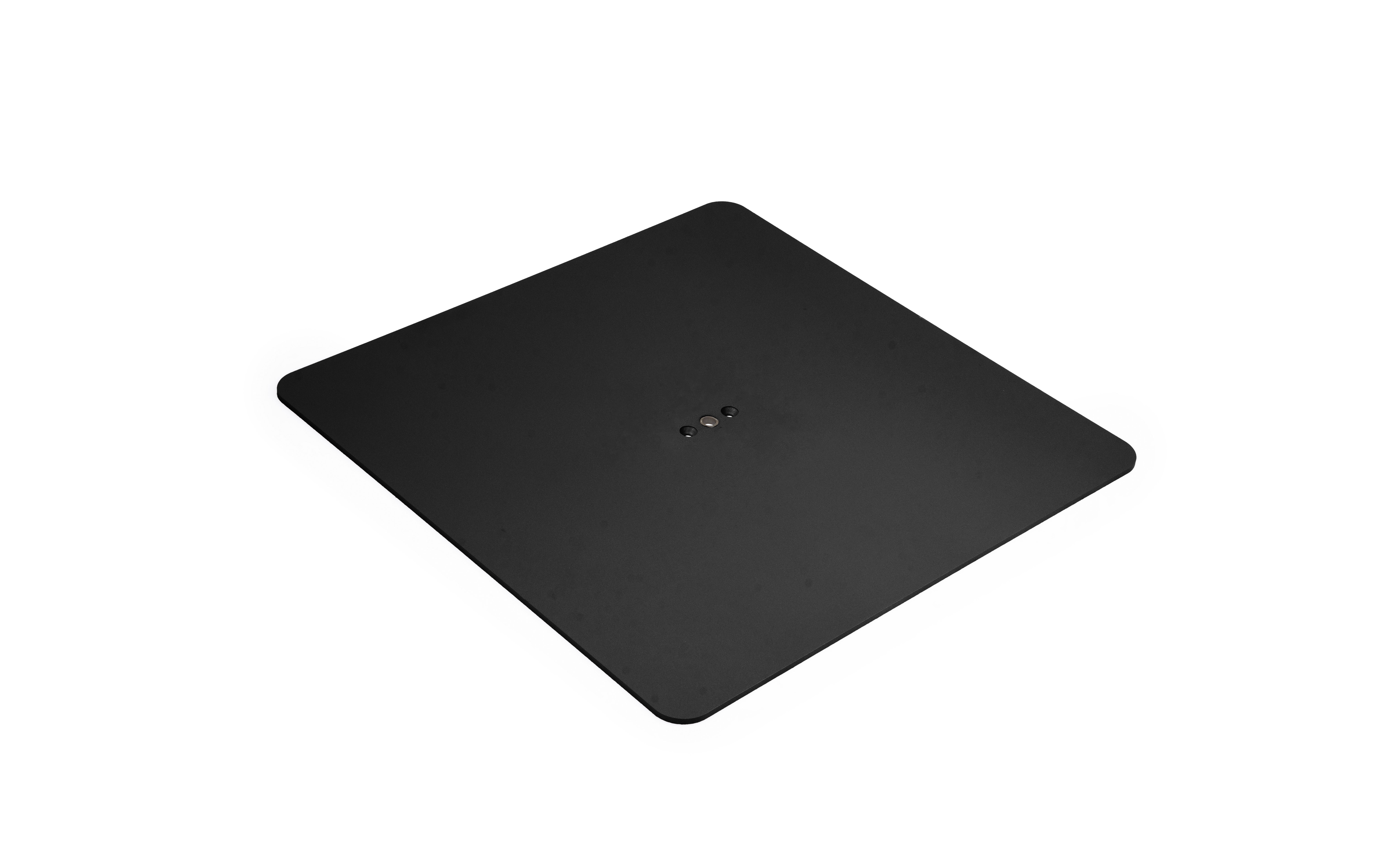 Krožnik SVITAVY 490x490 mm, črna, RAL 9005 struktur