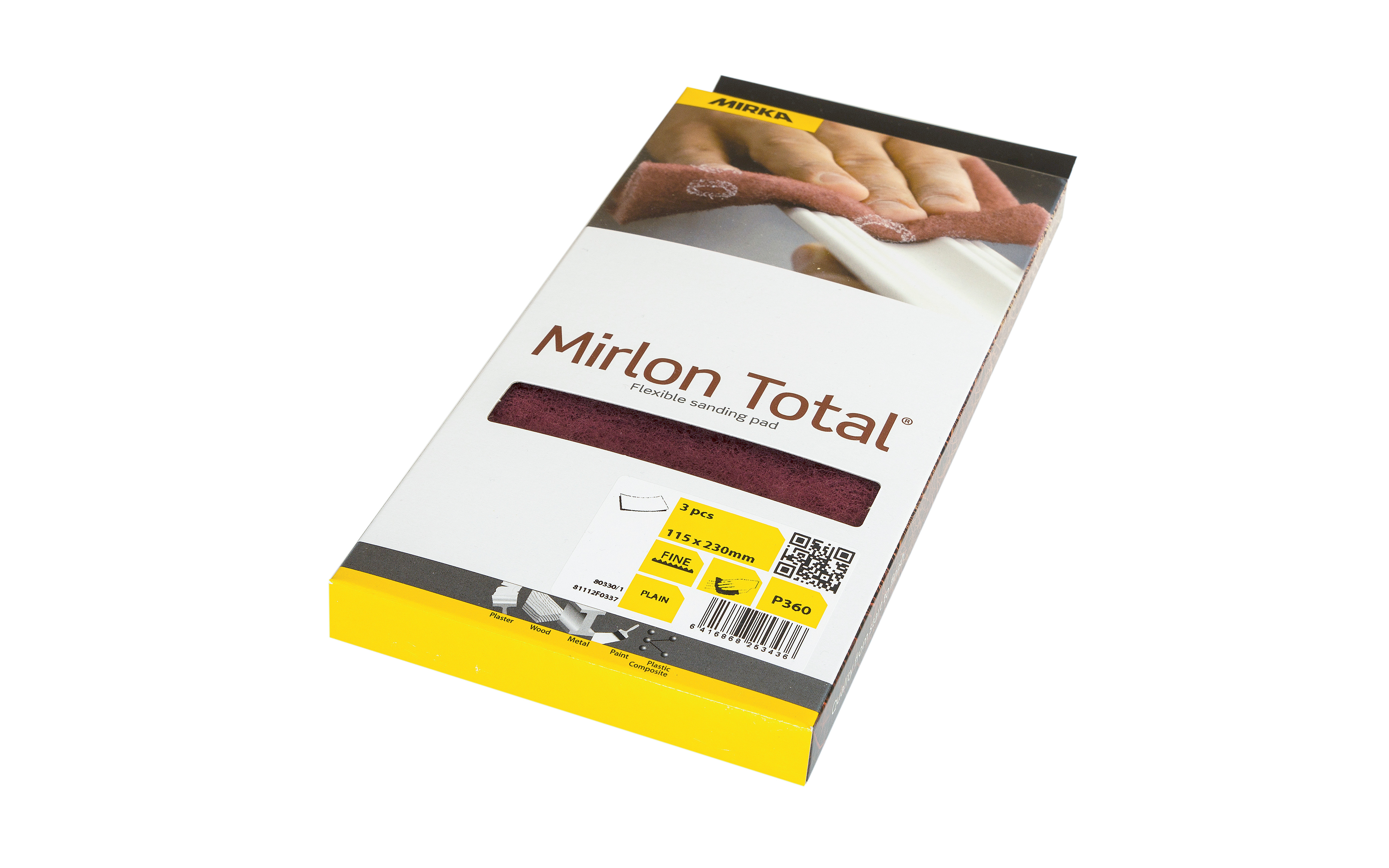Mirlon Total 115 x2 30 mm VF 360, 3/Pack