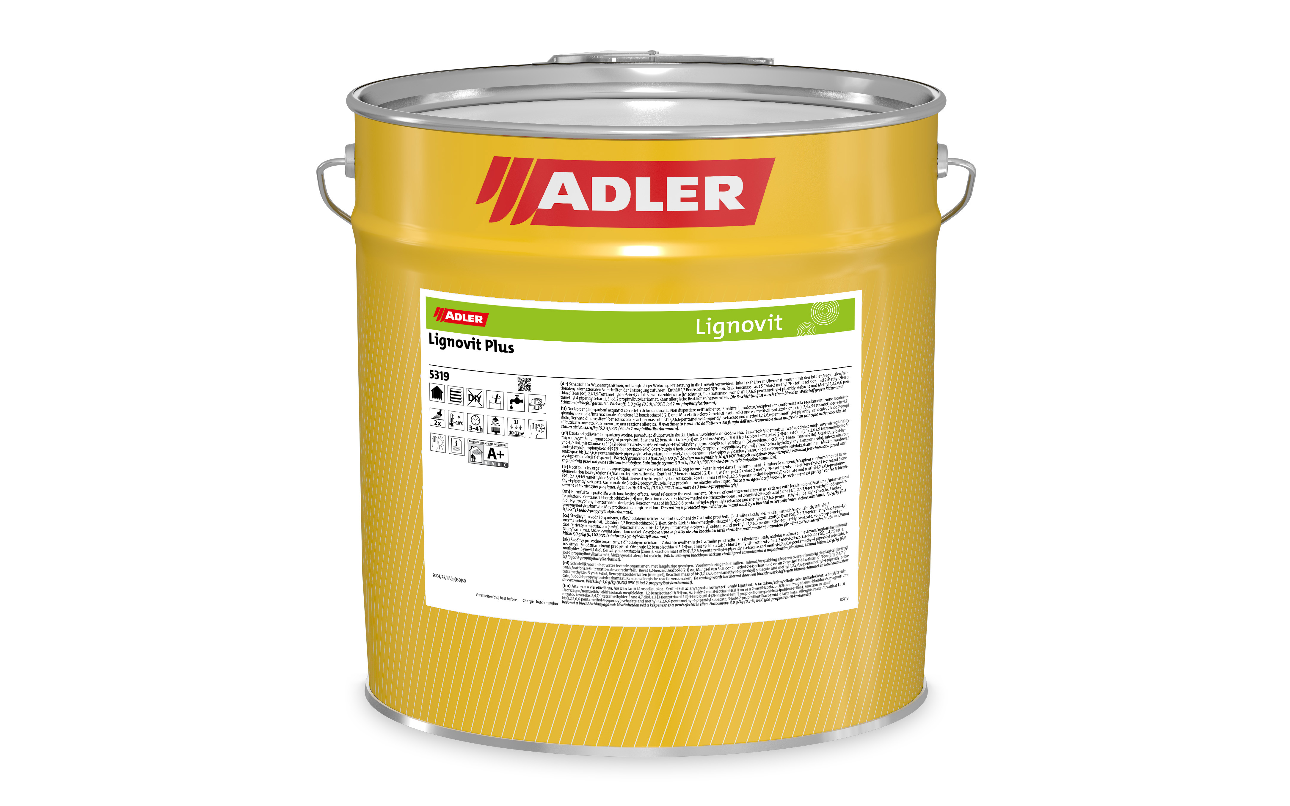 Lignovit Plus, ca. RAL 9006, without metallic, 4 L