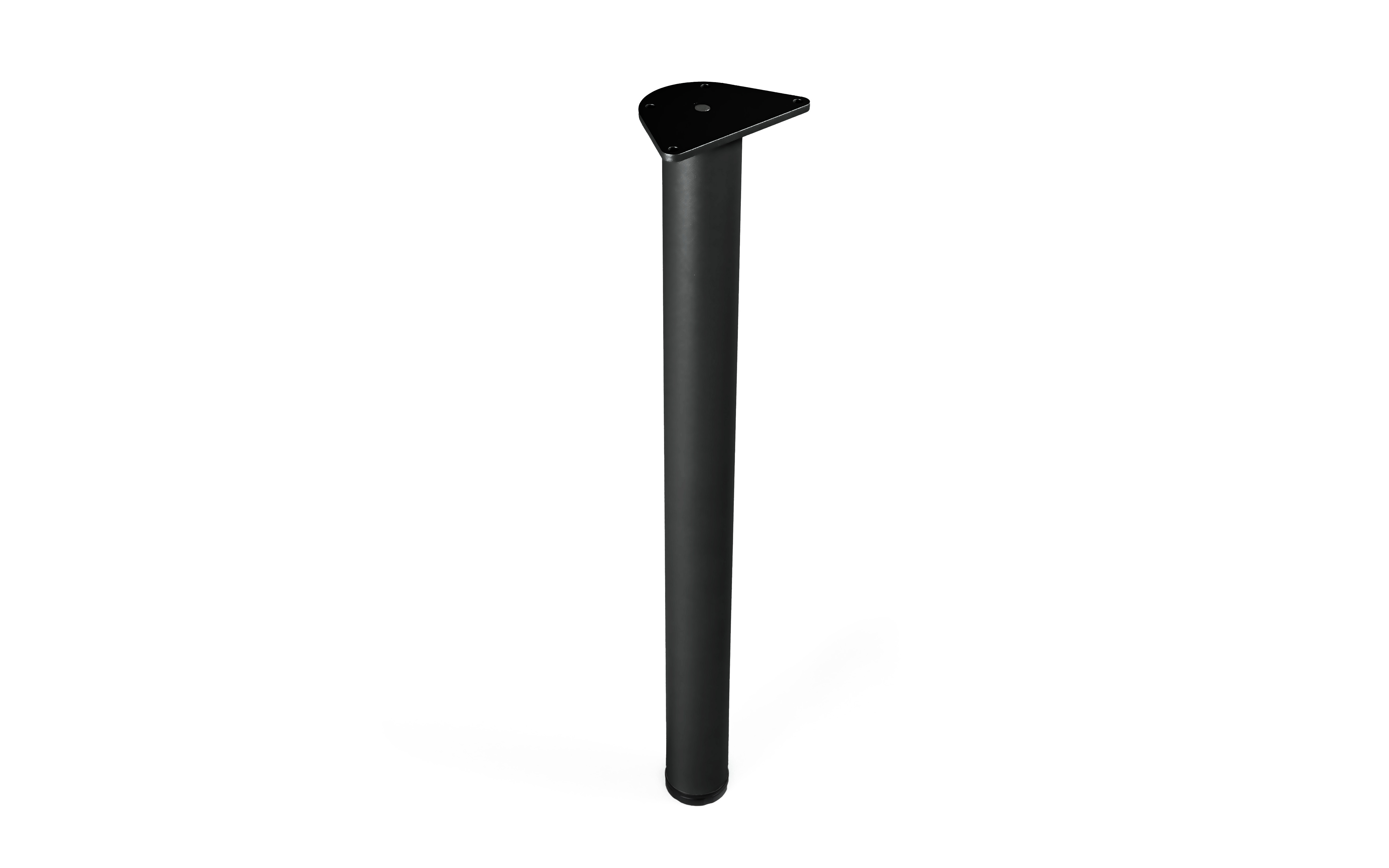 Table leg BLAŽIČ D 60 mm, black color