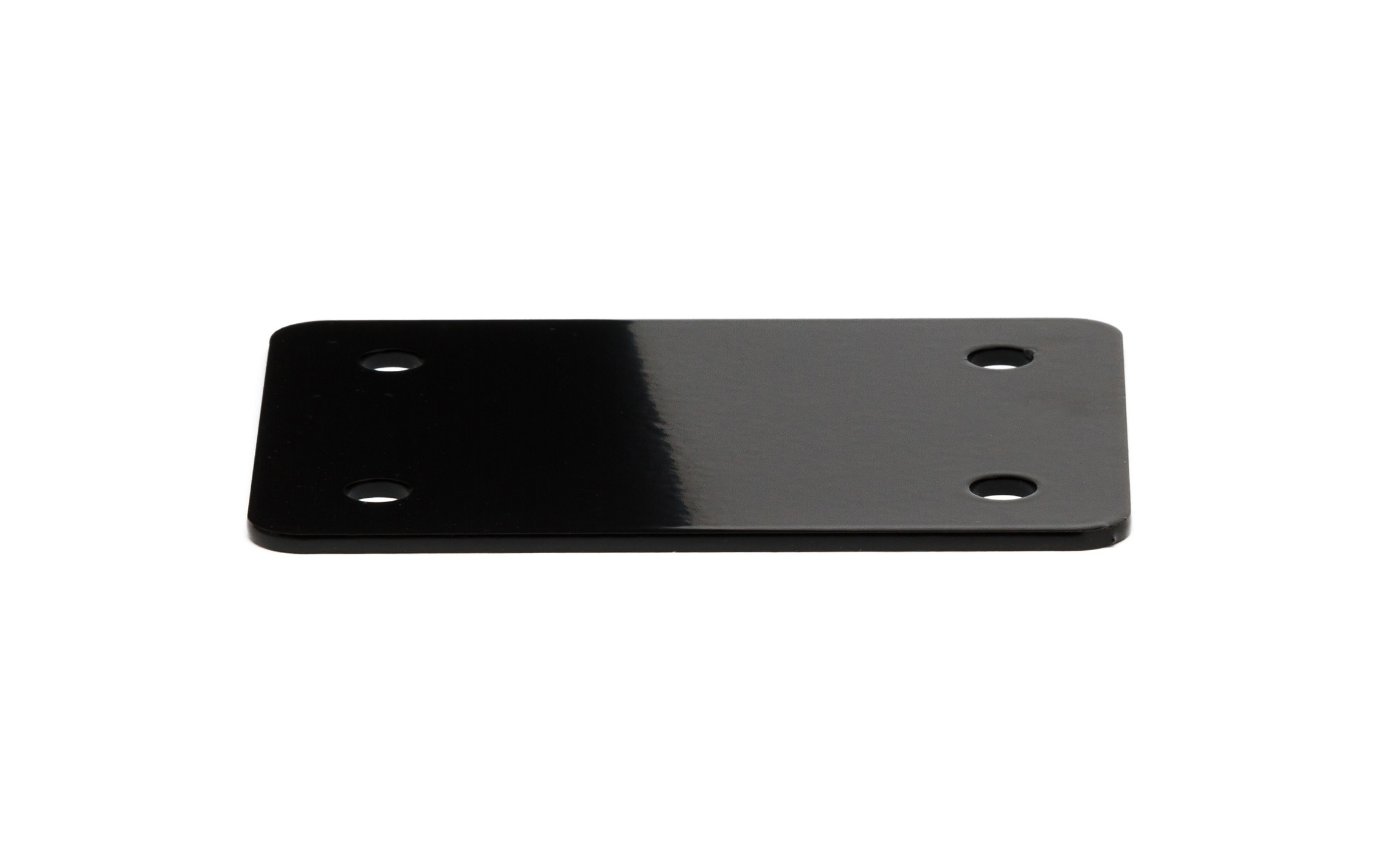 Connecting plate 65 x 90 mm, black color Connecting plate 65 x 90 mm, black color