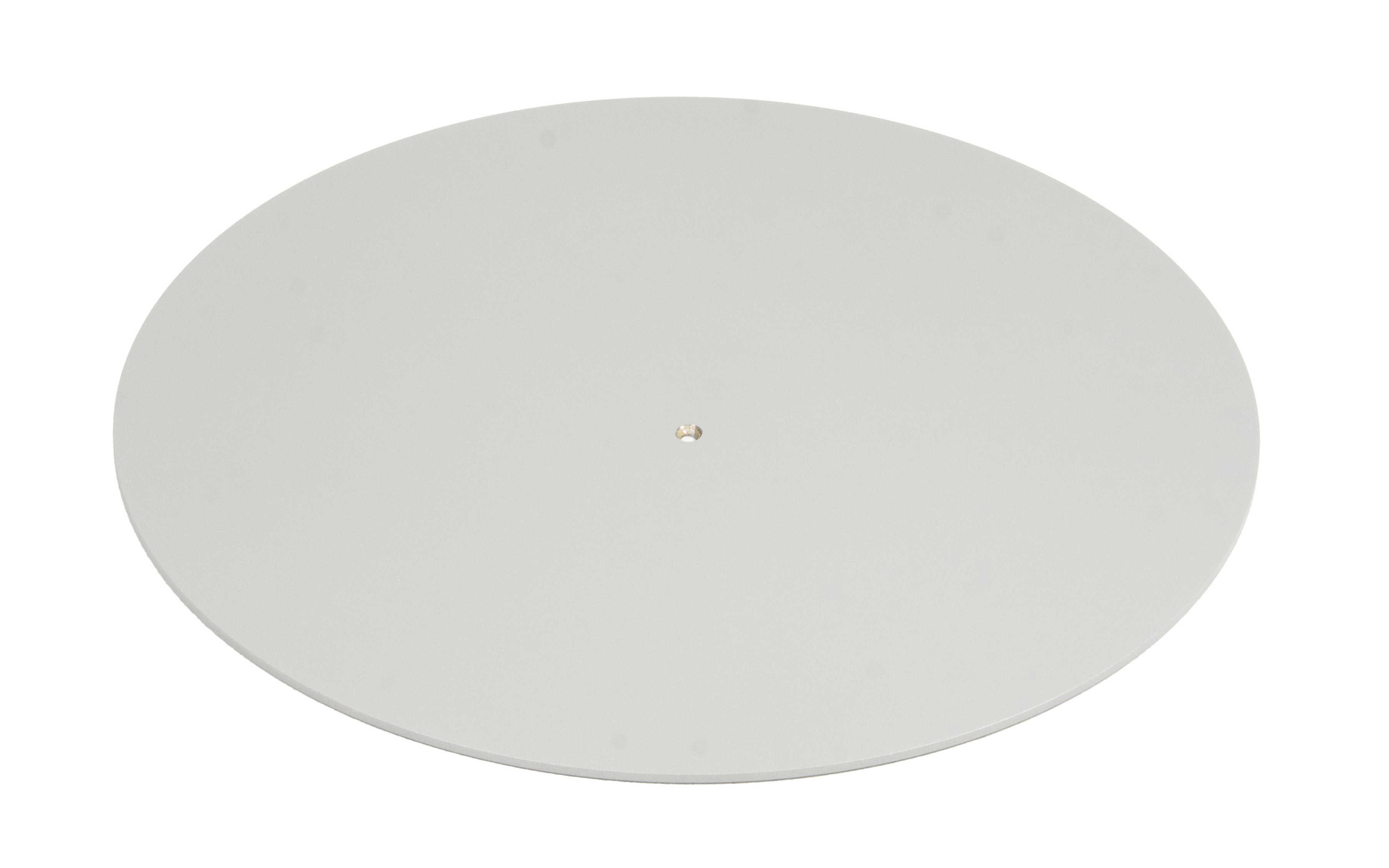 Bottom plate D 690 mm, for system MAXIS, grey structure color