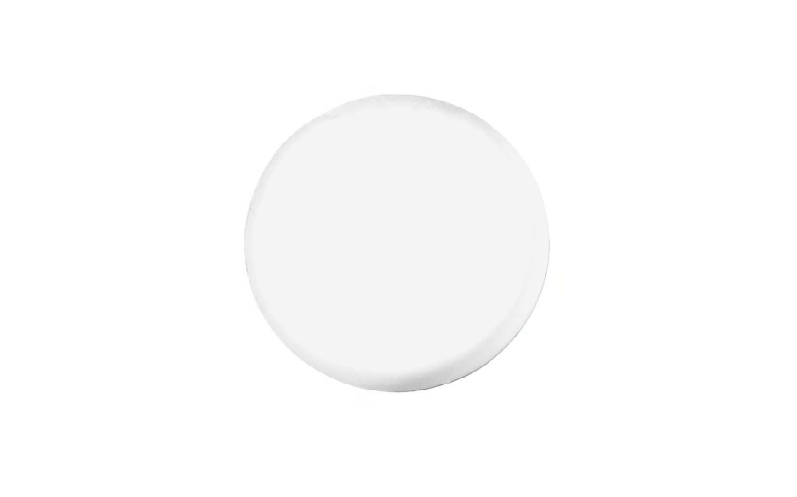 Dekorativni pokrov za nosilec tip 818, 12/10 mm, beli