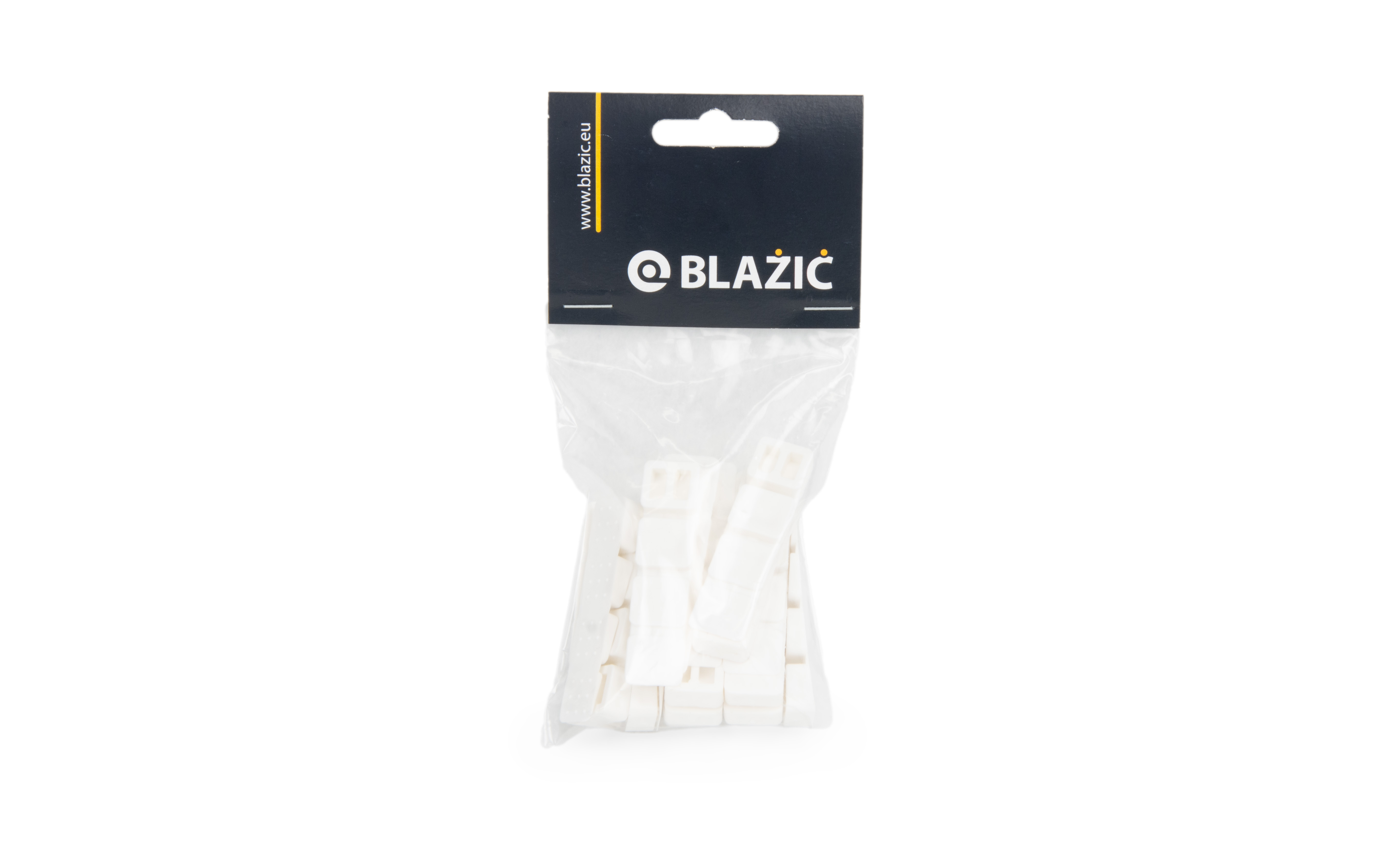Wedge, white, PVC, 20 pcs