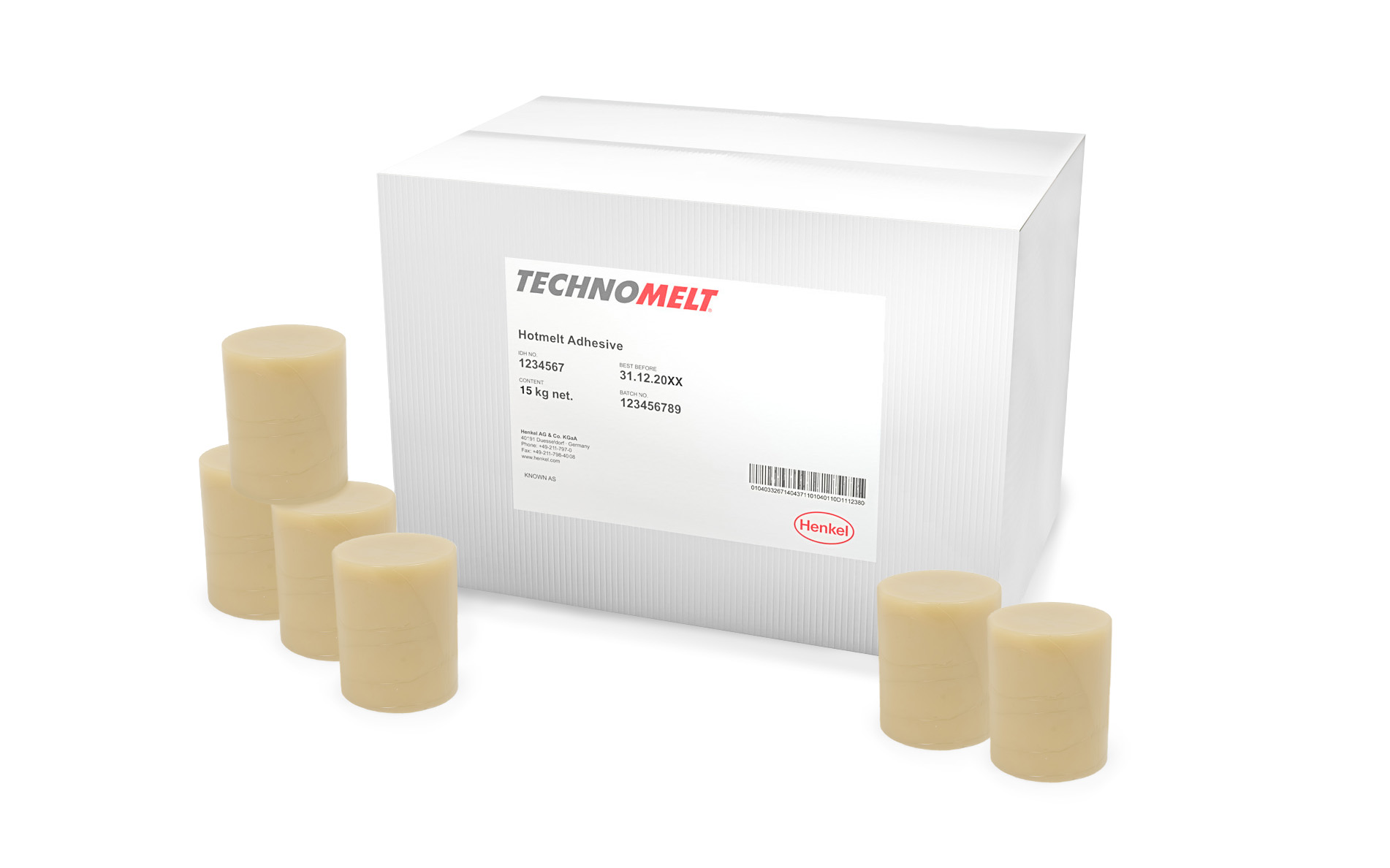 Technomelt HKP 20 transparent, Holz-Her cartridges, 1 piece
