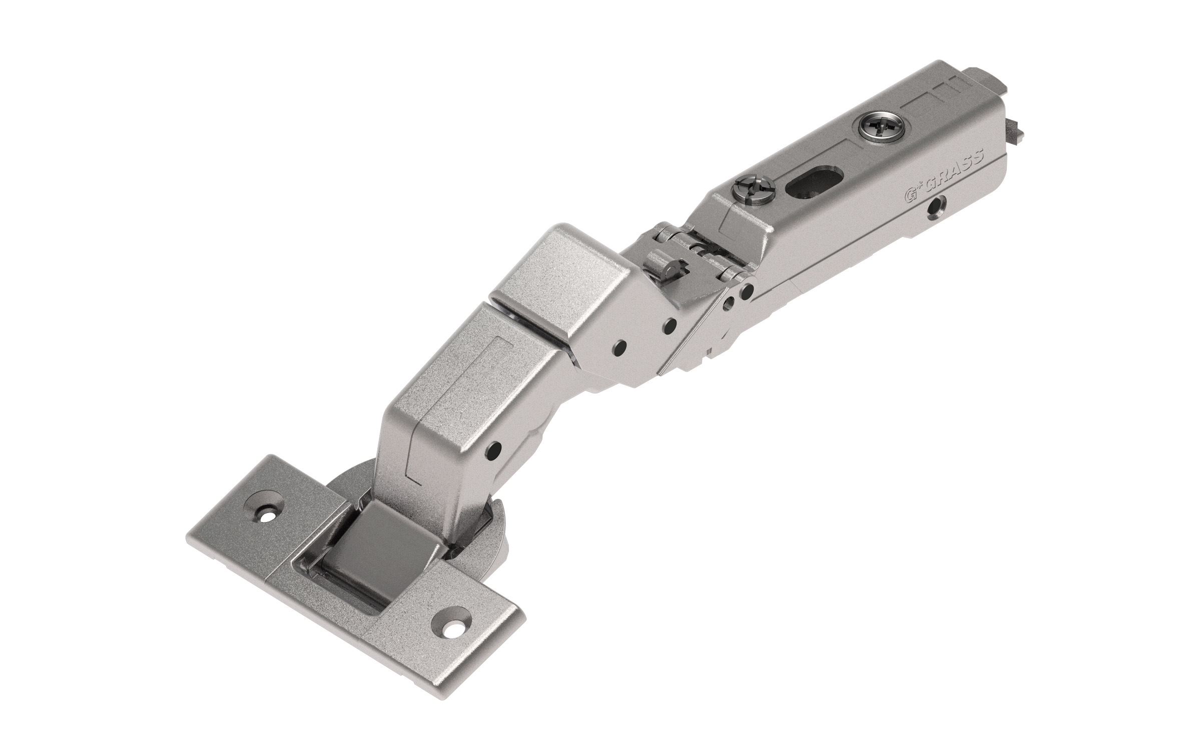 Grass Tiomos  M9 - opening angle 110°, with damper,  shallow cup depth of 9mm, door thickness from 12 to 28 mm.