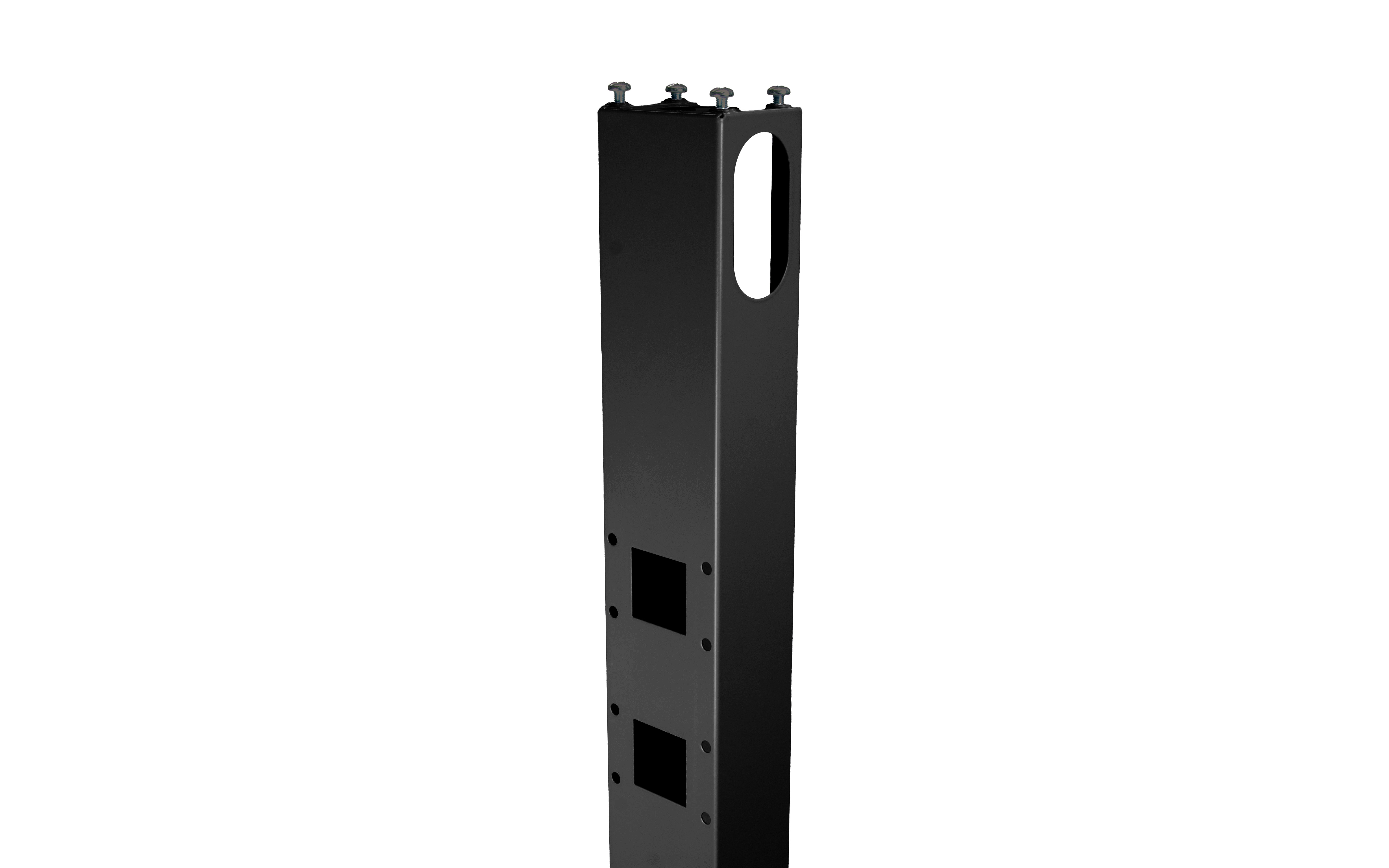 Connecting beam for furniture legs, for table top board 1800 mm, black color Connecting beam for furniture legs, for table top board 1800 mm, black color