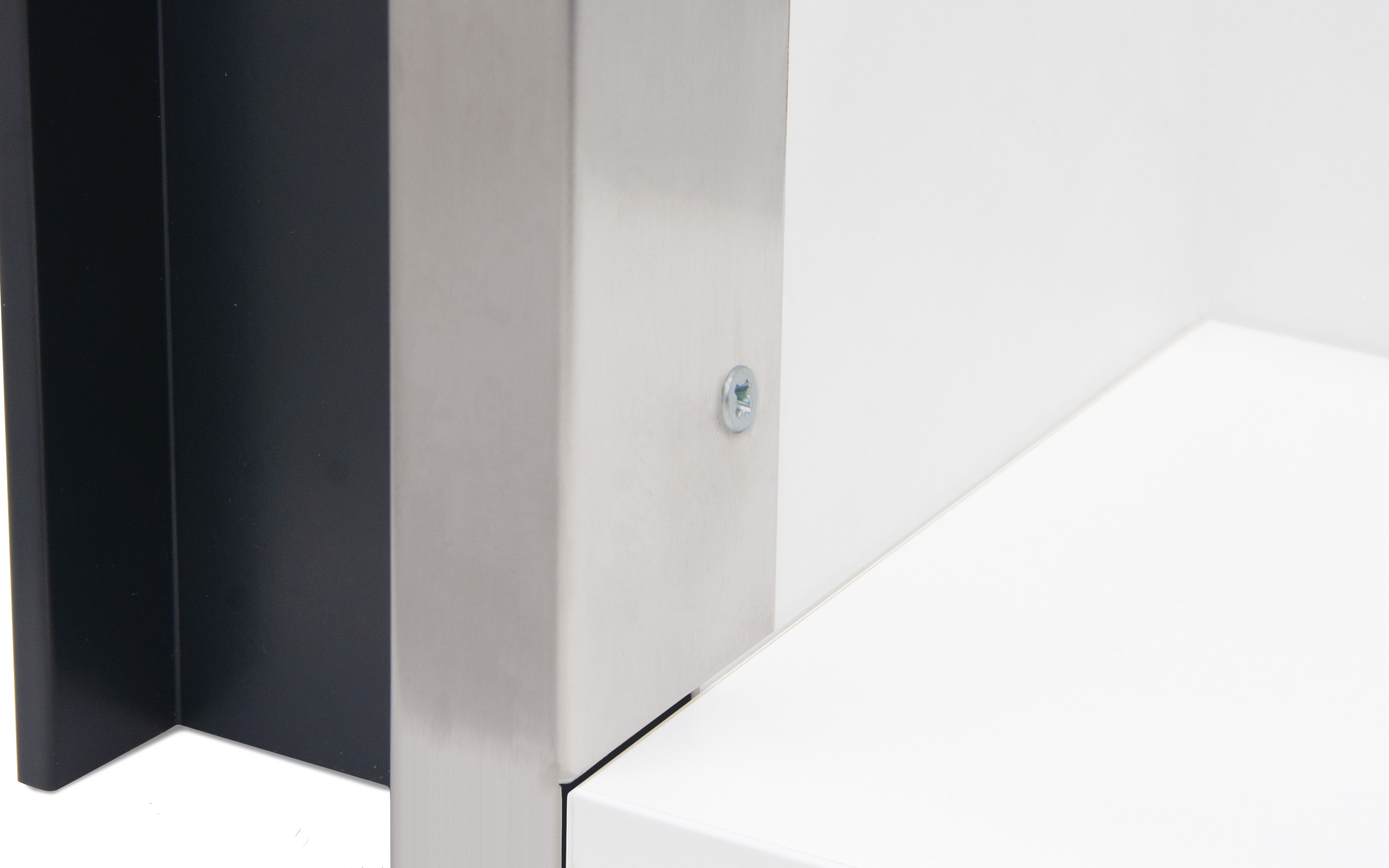 Gola Opes vertikalni profil, zaščitna pečice, l= 597 mm, inox