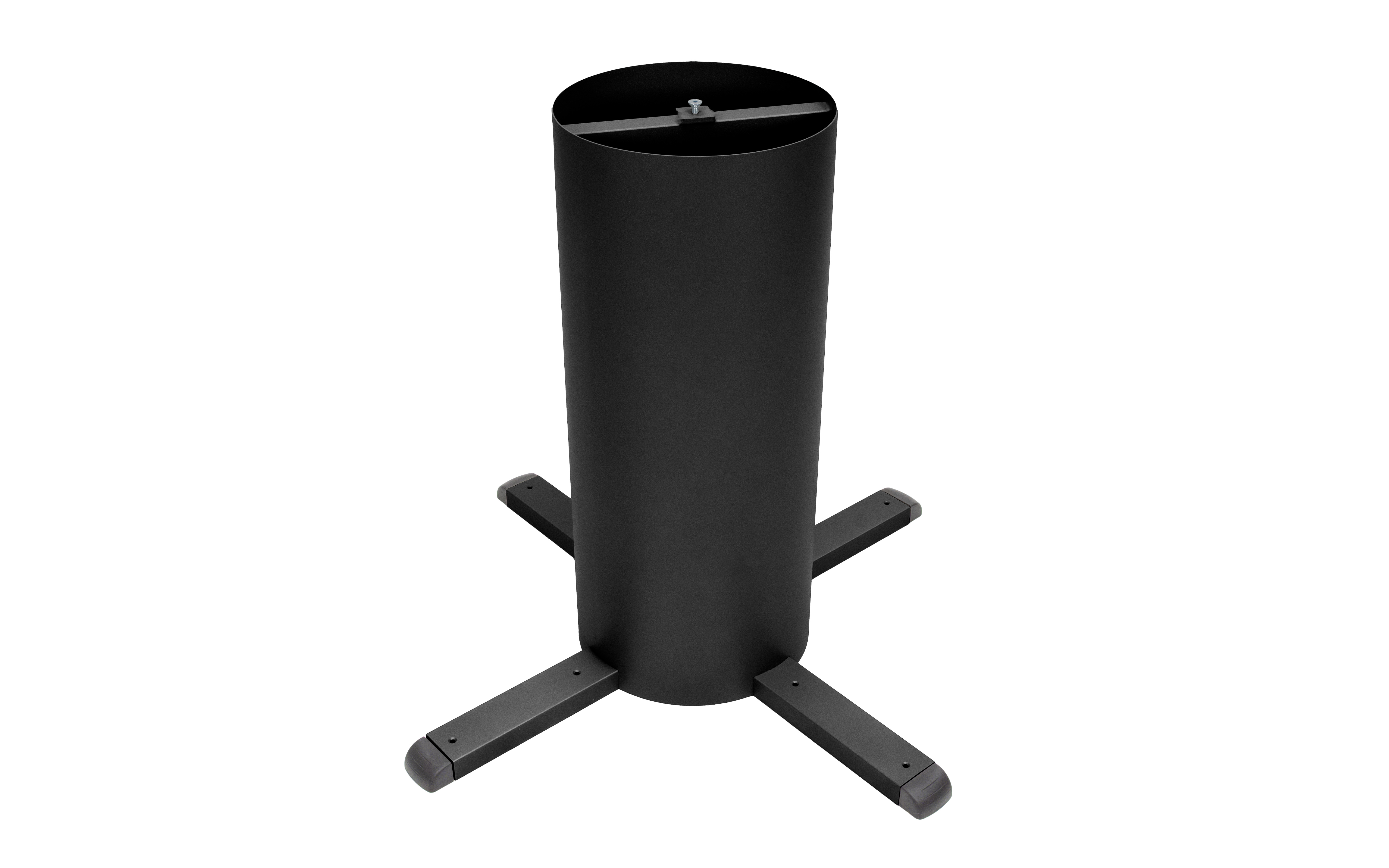 Steber MAXIS fi 300/709 mm, z nosilnim križem, črna, RAL 9005 struktur