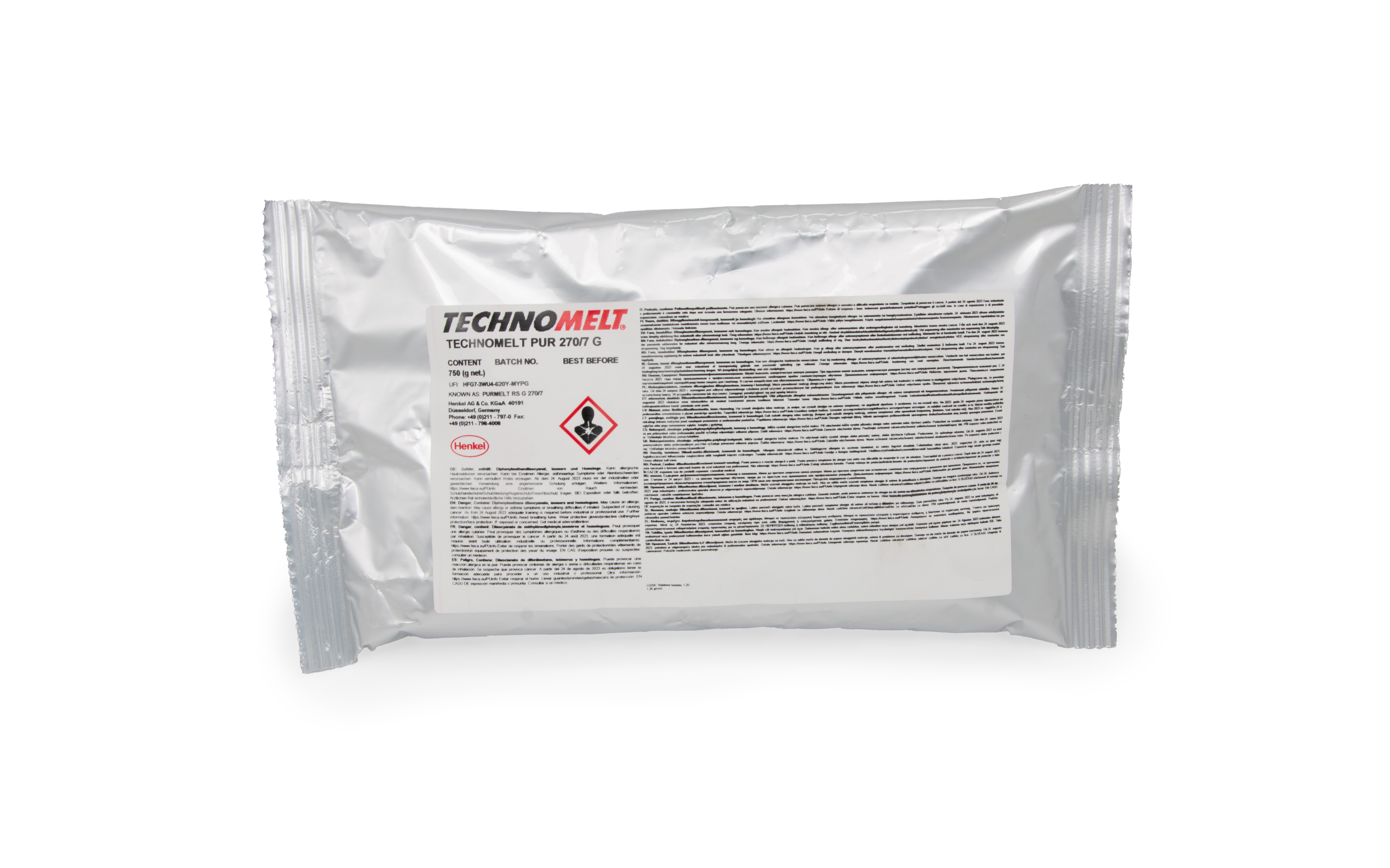 Technomelt PUR 270/7 G natural, granulate, 0,750 kg