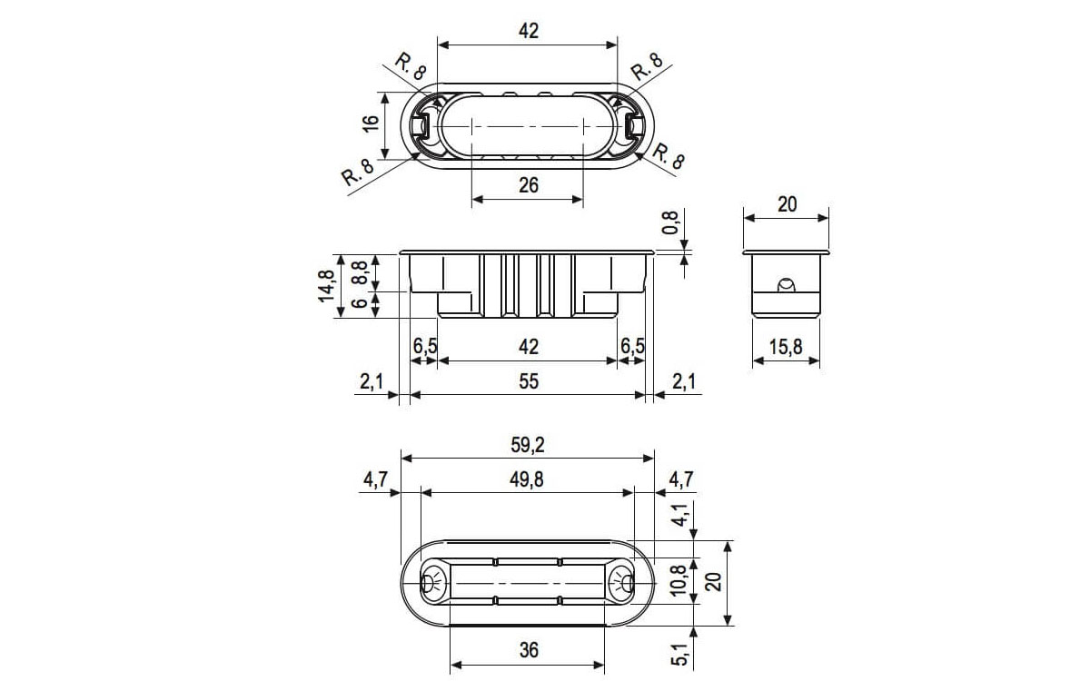 AGB receiver Minimal for Polaris locks