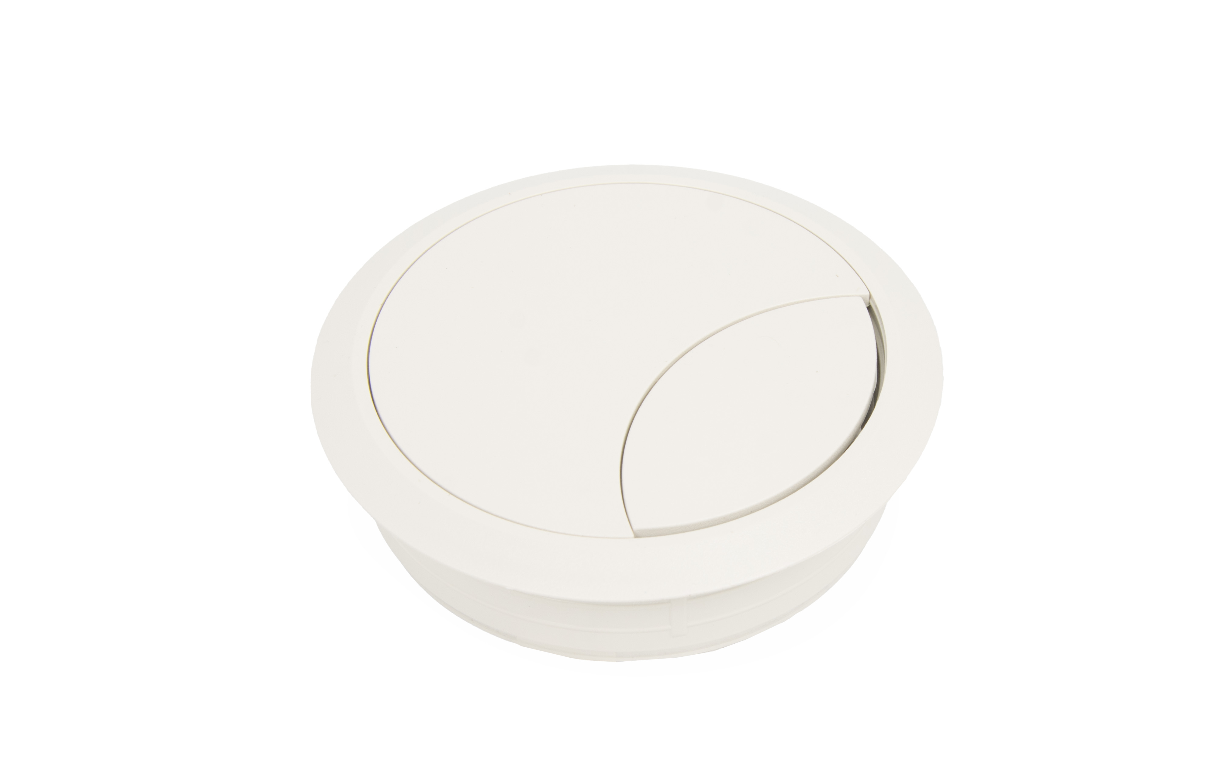 Cable grommet D = 80 mm, white