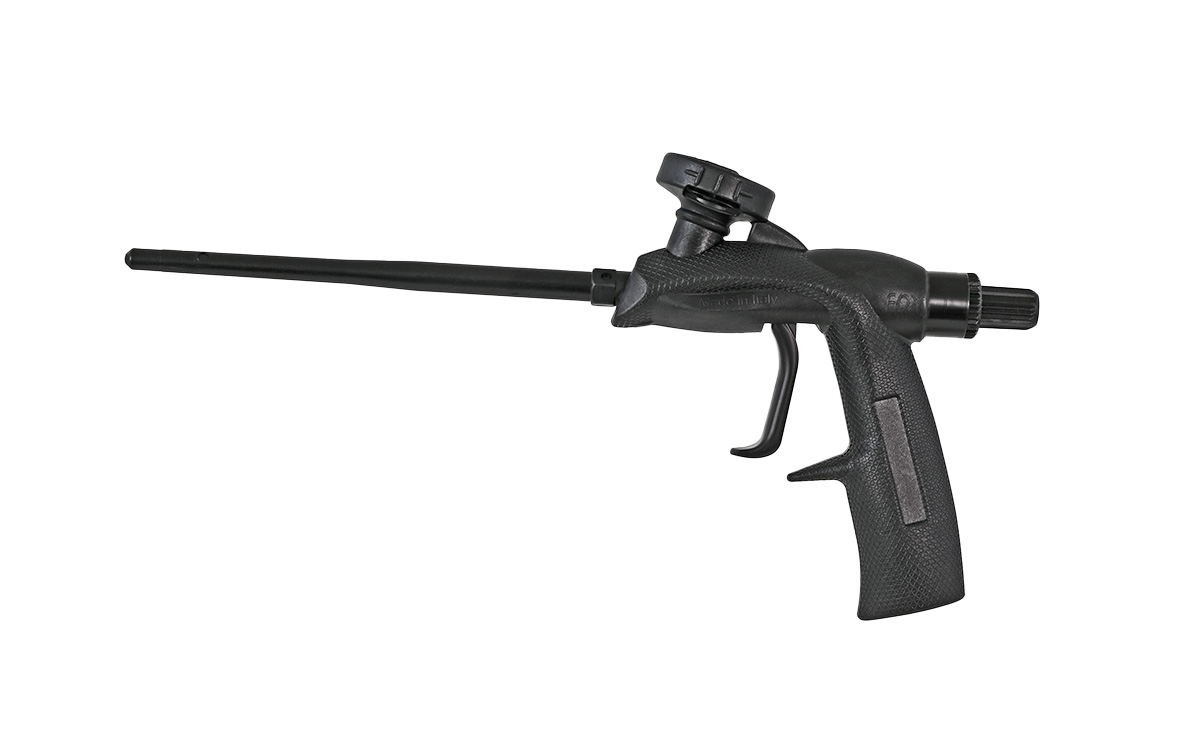 Plastic foam gun
