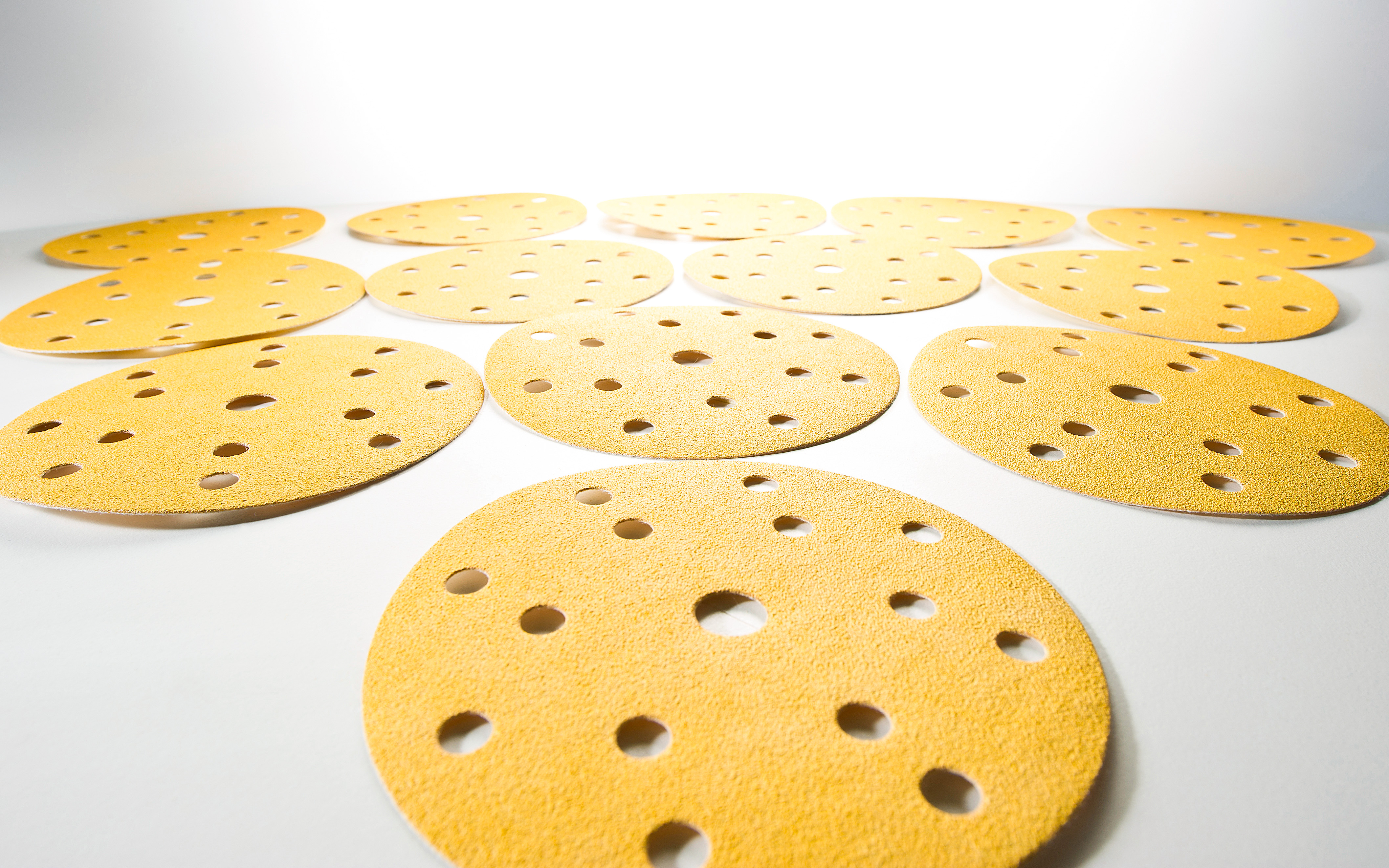 Mirka Gold grip, disk fi 150 mm, G100, 15 lukenj