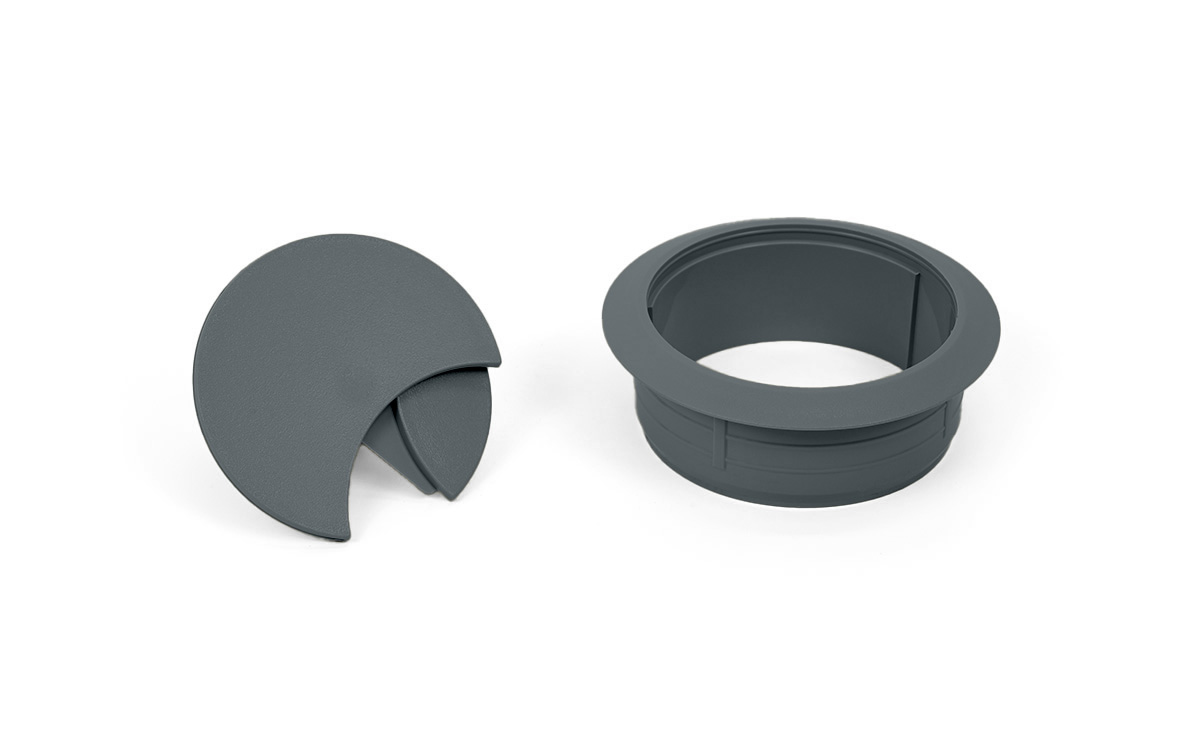 Cable grommet D = 60 mm, dark grey Cable grommet D = 60 mm, dark grey