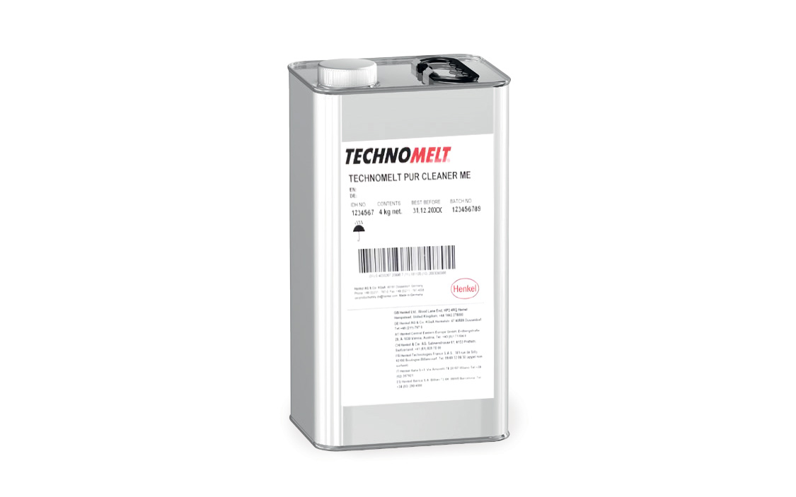 Technomelt PUR Cleaner ME, cleaning agent, 4kg