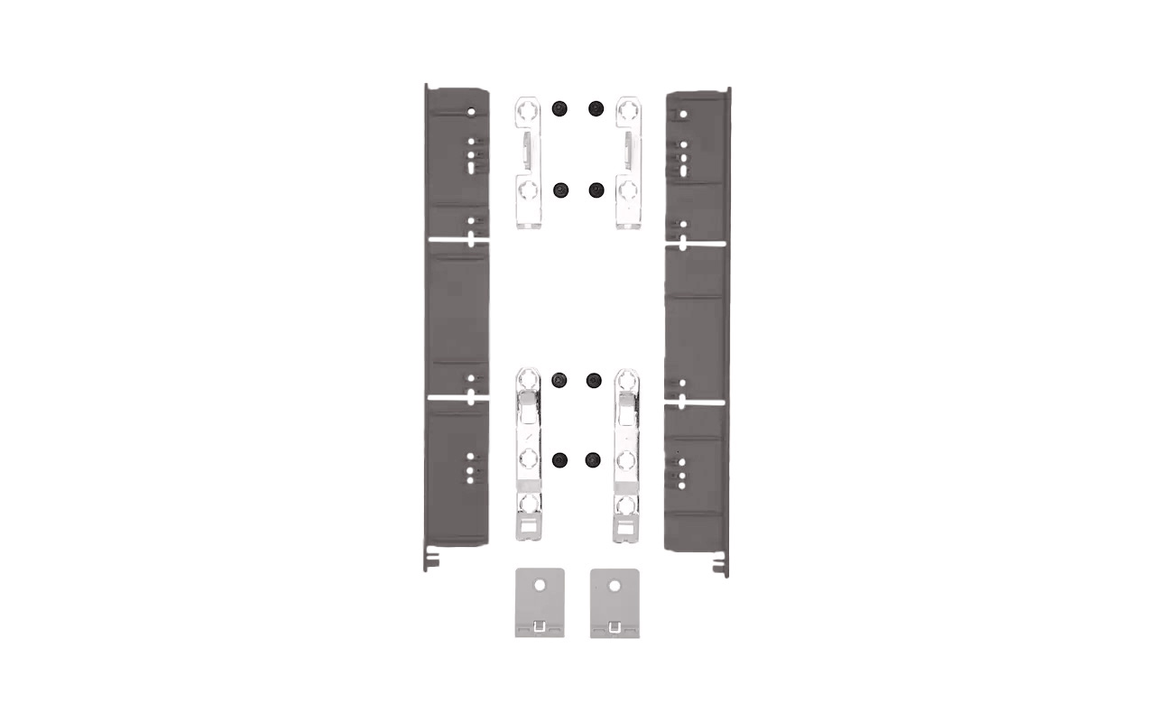 Accessory inset panel set for Nova Pro Scala, hight: 186 mm, STONE