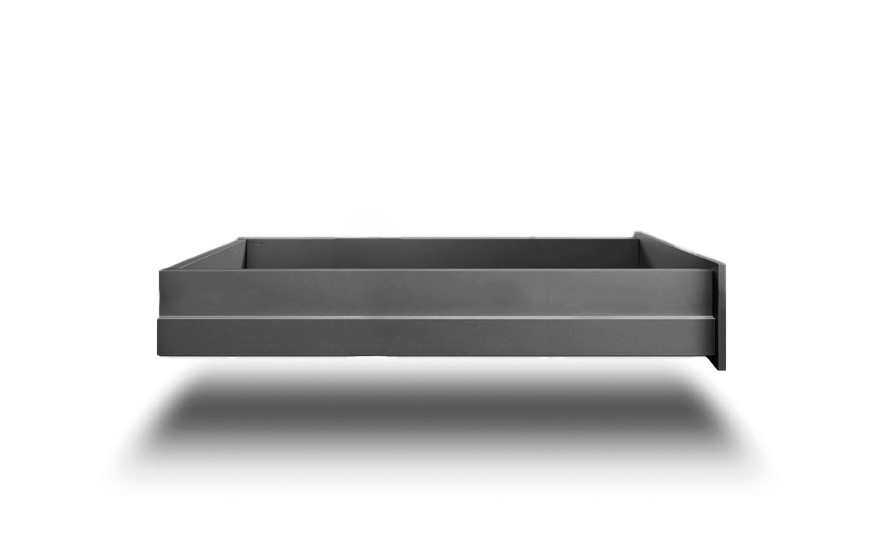 Drawer Nova Pro Scala, height: 122 mm, length: 600 mm, 40 kg, STONE