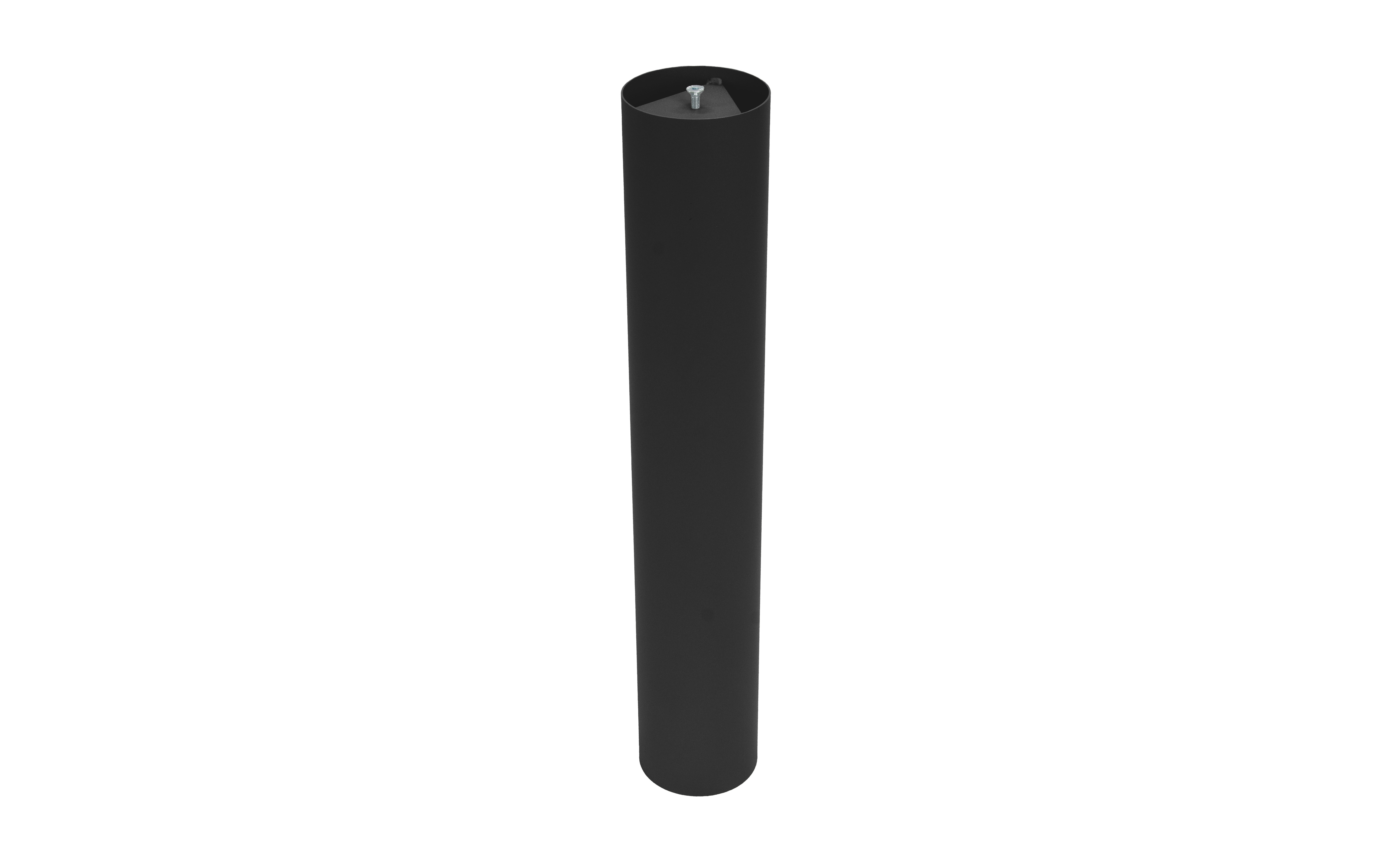 Steber MAXIS fi 120/705 mm, črna, RAL 9005 struktur