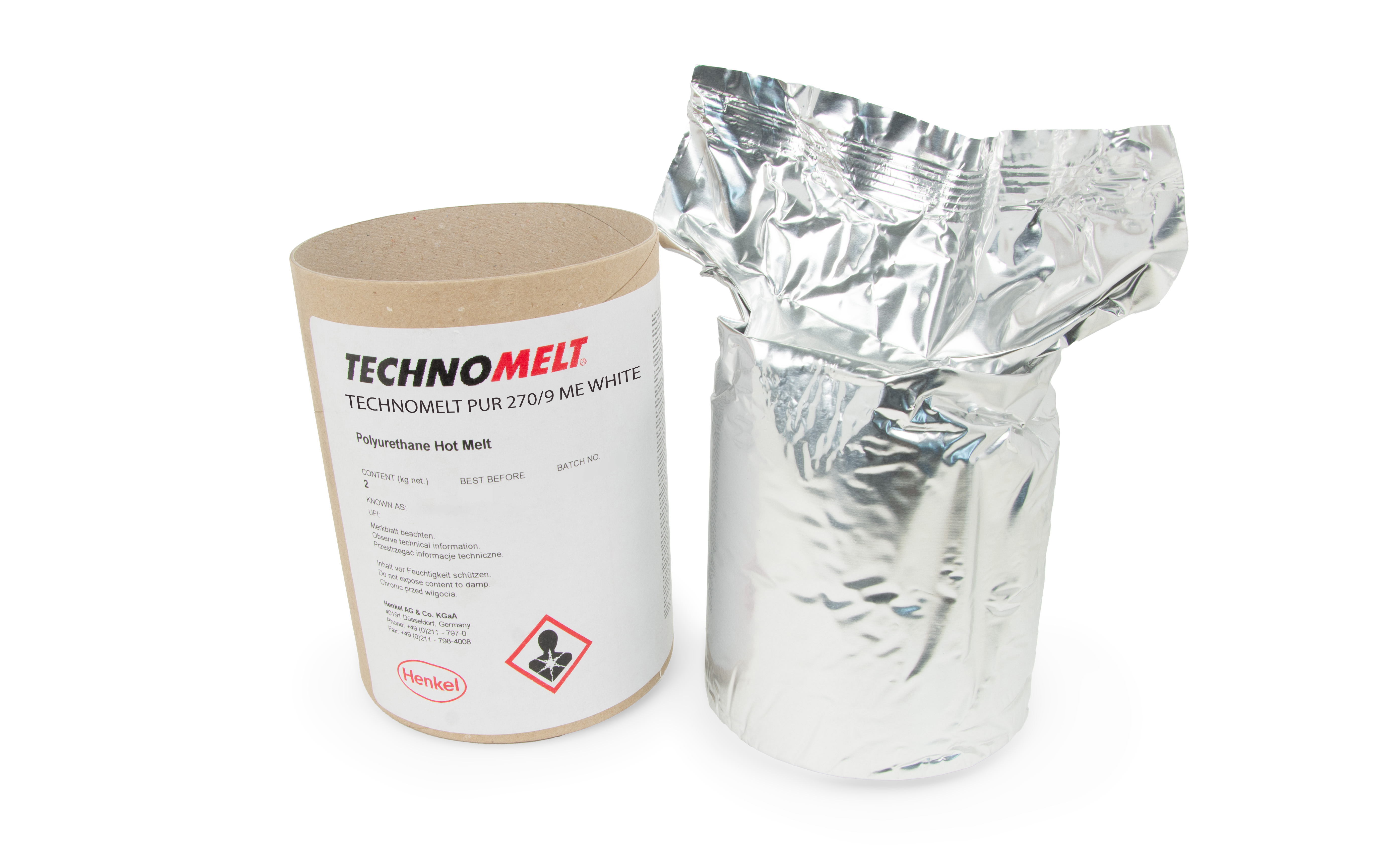 Technomelt PUR 270/9 ME white, block, 2 Kg
