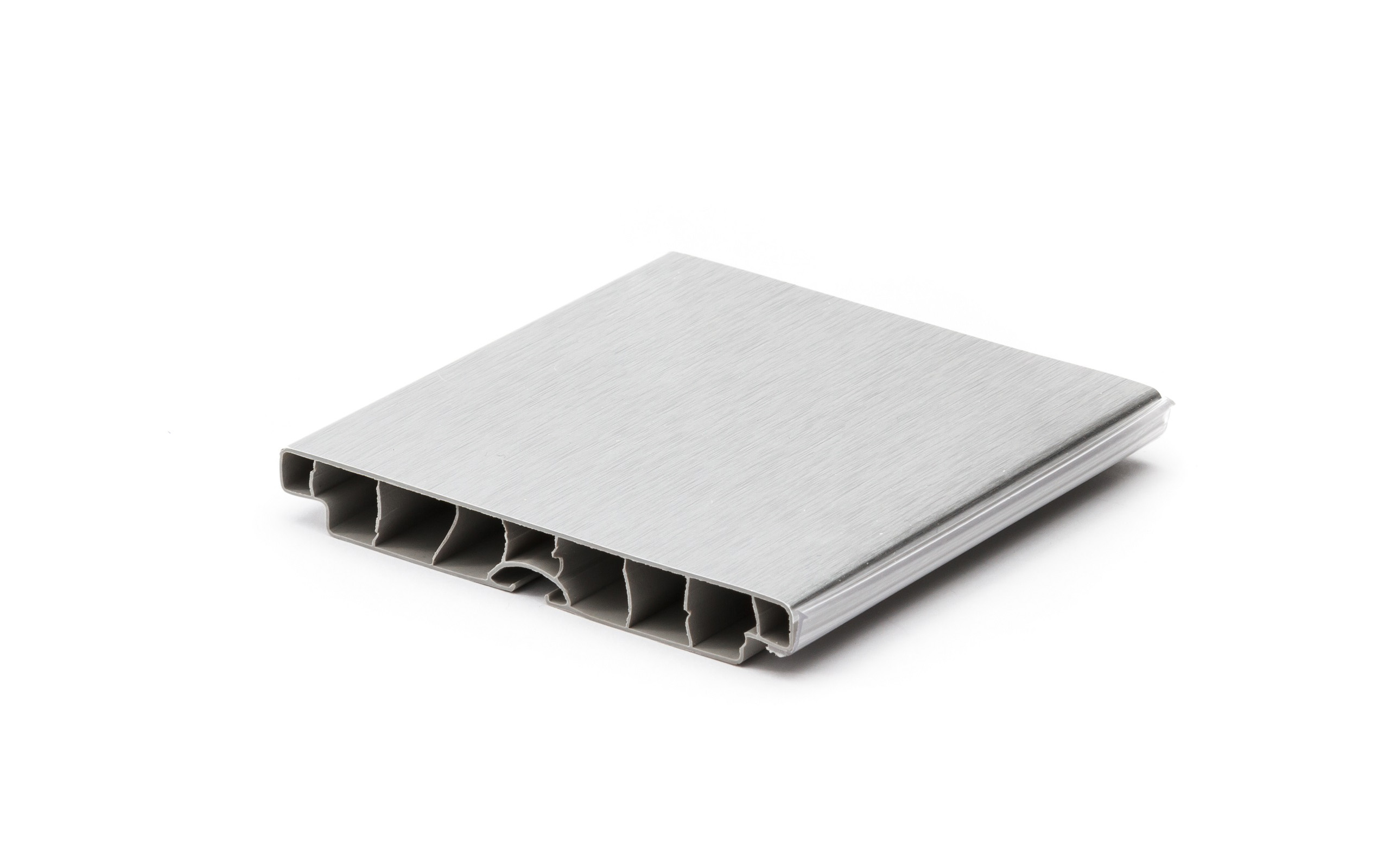 Podnožje, h= 100 mm, l=4 m, aluminij saten