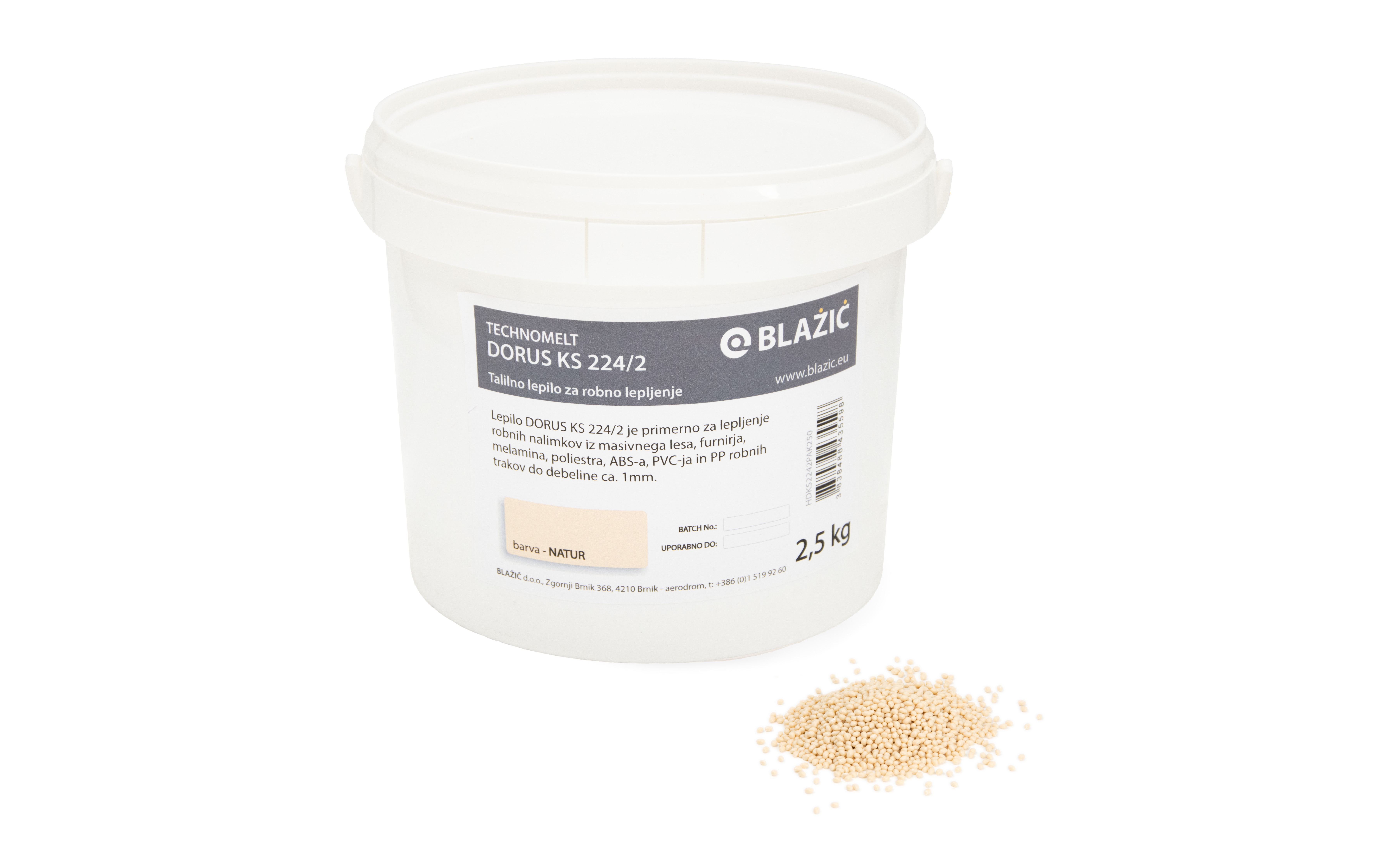 Technomelt KS 224/2 natural, 2,5 kg