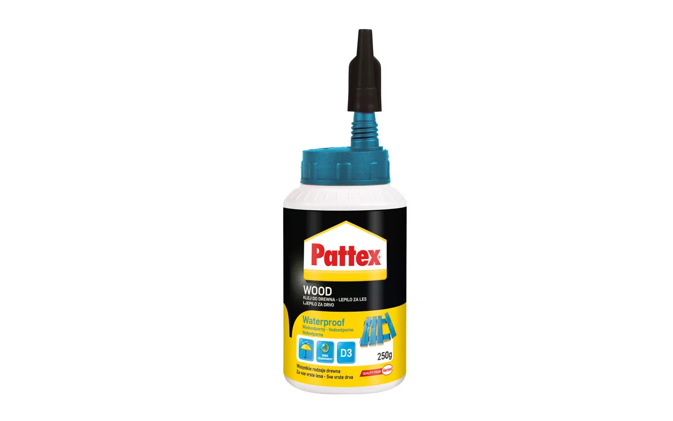 Pattex SUPER 3, vlagoodporno lepilo, 250g