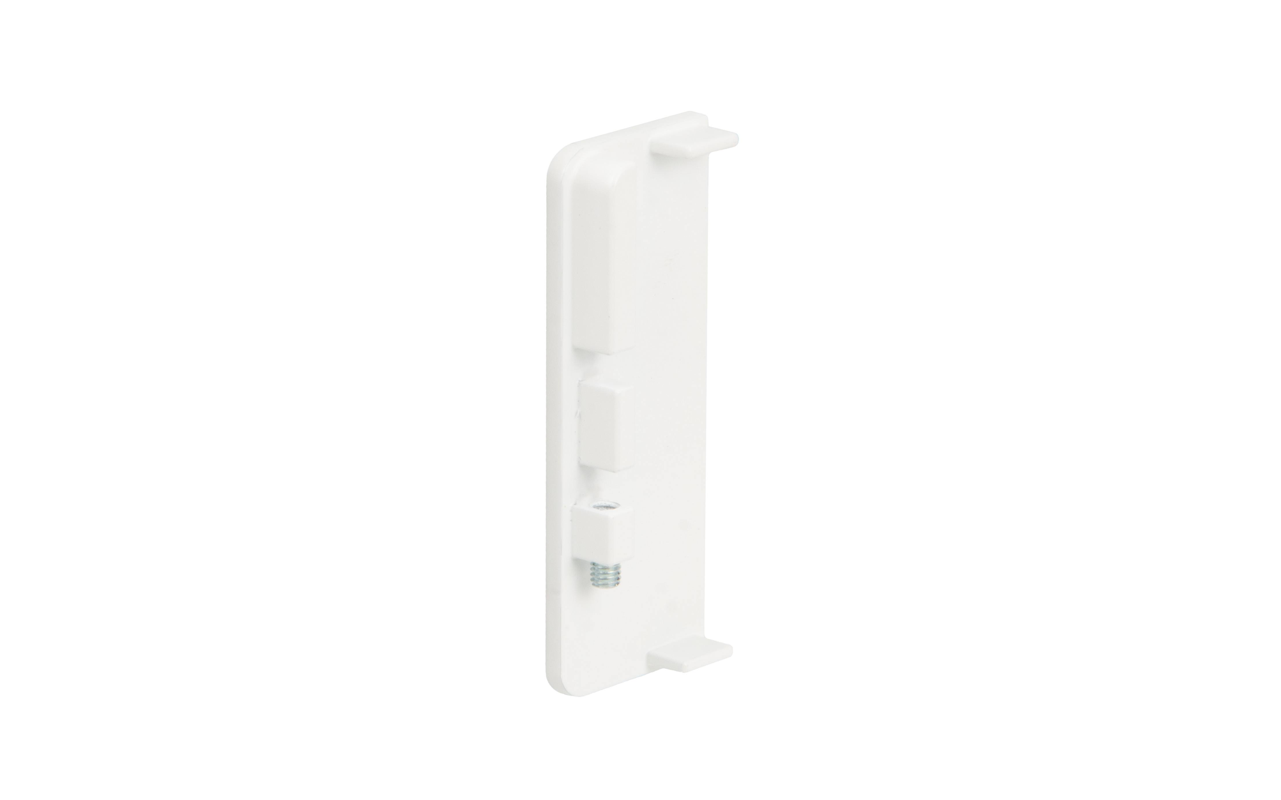 End cap for Opes LED Gola C profile, WHITE, type 996
