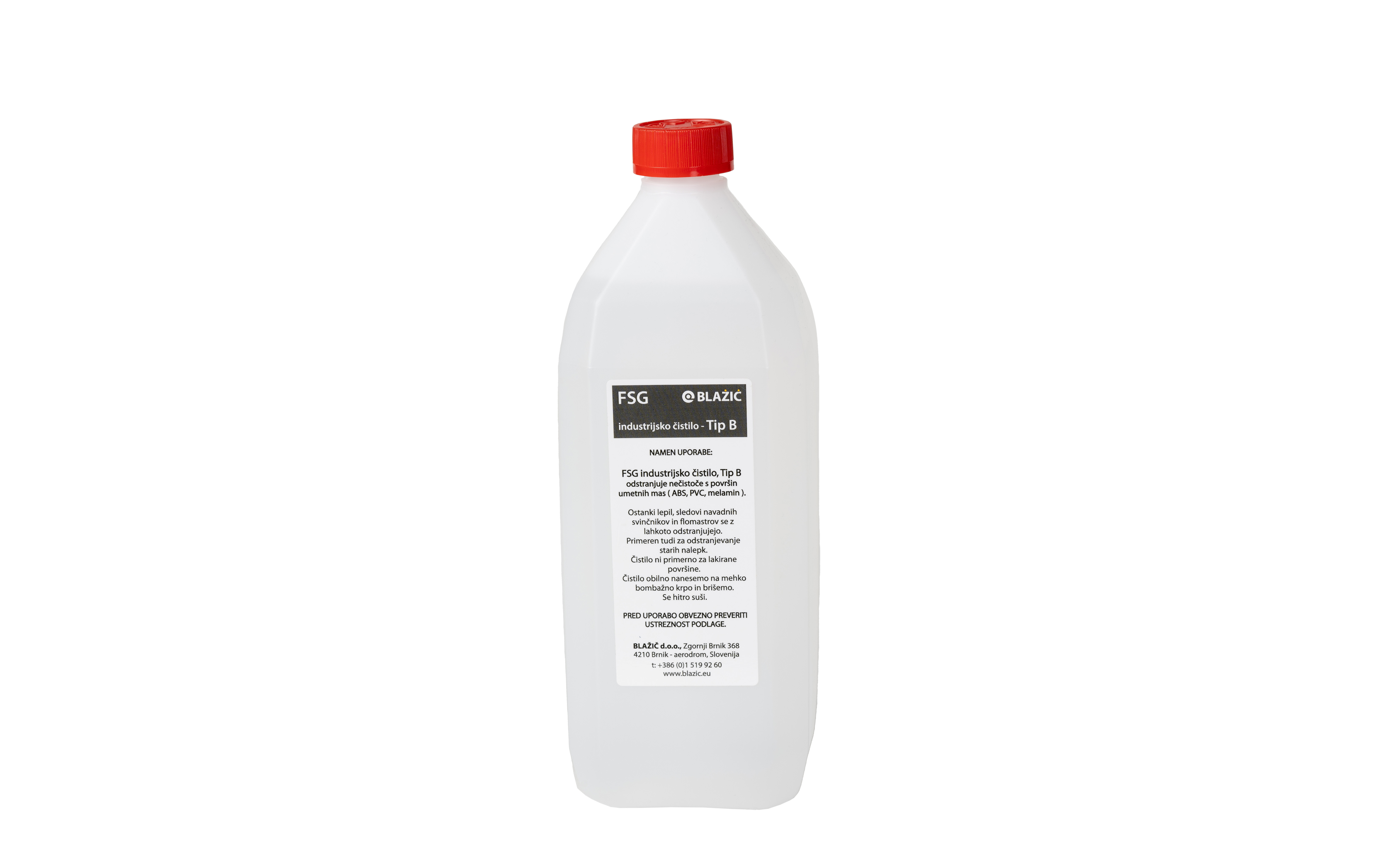 Industrijsko čistilo tip B, 1L, plastenka